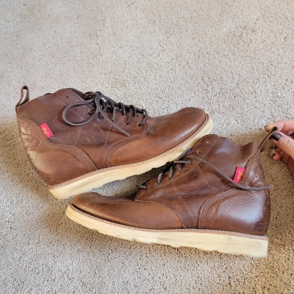 Gorilla Leather Chukka Boots 10.5